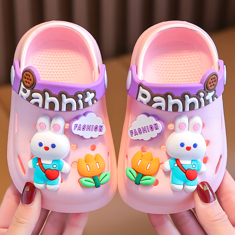 Gyerek strandcipő PVC felsőrésszel, csúszásmentes puha talppal, uniszex, 3–10 éveseknek, nyár 2025