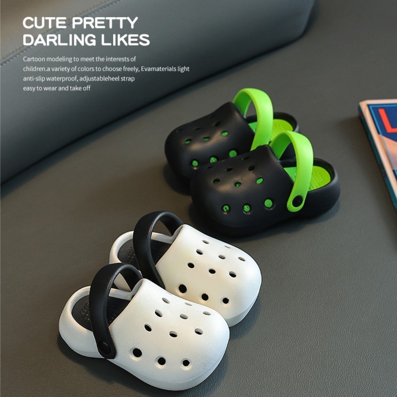 Has dexuan Gyermek EVA Crocs-stílusú papucsok, uniszex, 4–16 éveseknek, 2025-ös modell