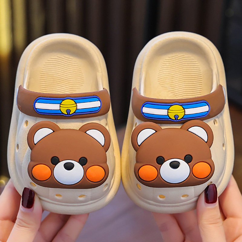 Gyerekeknek PVC felső részű klumpa, uniszex, 2–7 éveseknek, Cartoon Paradise stílus, 2025 nyári megjelenés