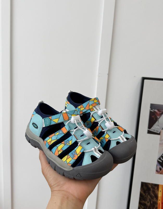 ASMMini universālās bērnu sporta sandales ar pirkstu aizsardzību un neslīdējošu zolu, ar Velcro aizdari