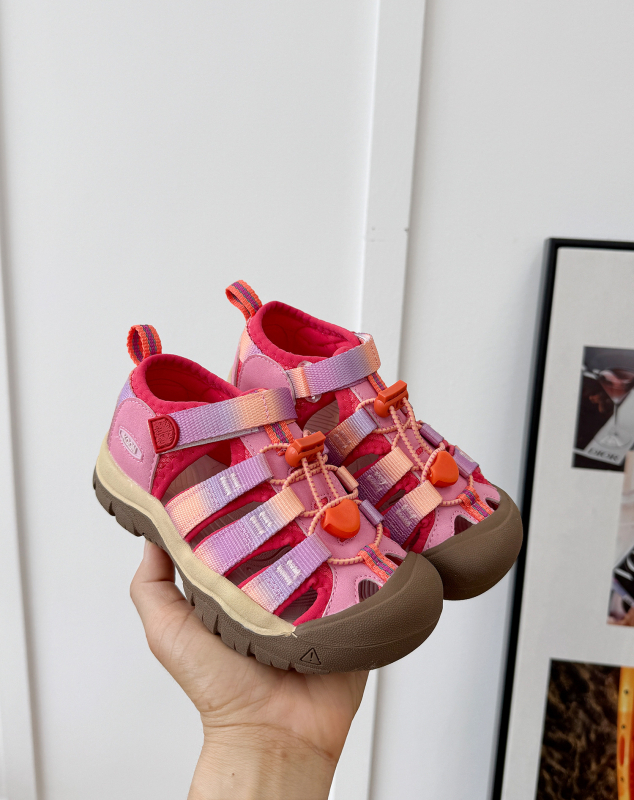 ASMMini universālās bērnu sporta sandales ar pirkstu aizsardzību un neslīdējošu zolu, ar Velcro aizdari