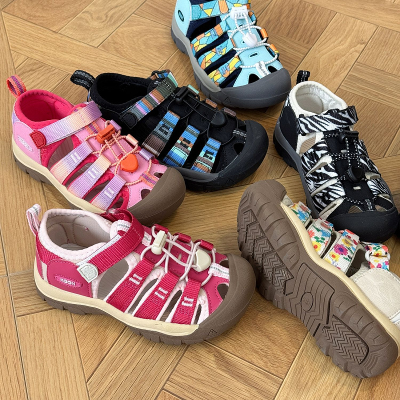 ASMMini universālās bērnu sporta sandales ar pirkstu aizsardzību un neslīdējošu zolu, ar Velcro aizdari