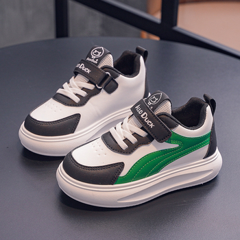 Dječje zimske vodootporne tenisice s gornjim PU+ mrežom, fleece podstava za toplinu, kopča remena, gumena potplat, unisex