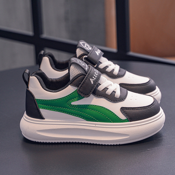 Dječje zimske vodootporne tenisice s gornjim PU+ mrežom, fleece podstava za toplinu, kopča remena, gumena potplat, unisex