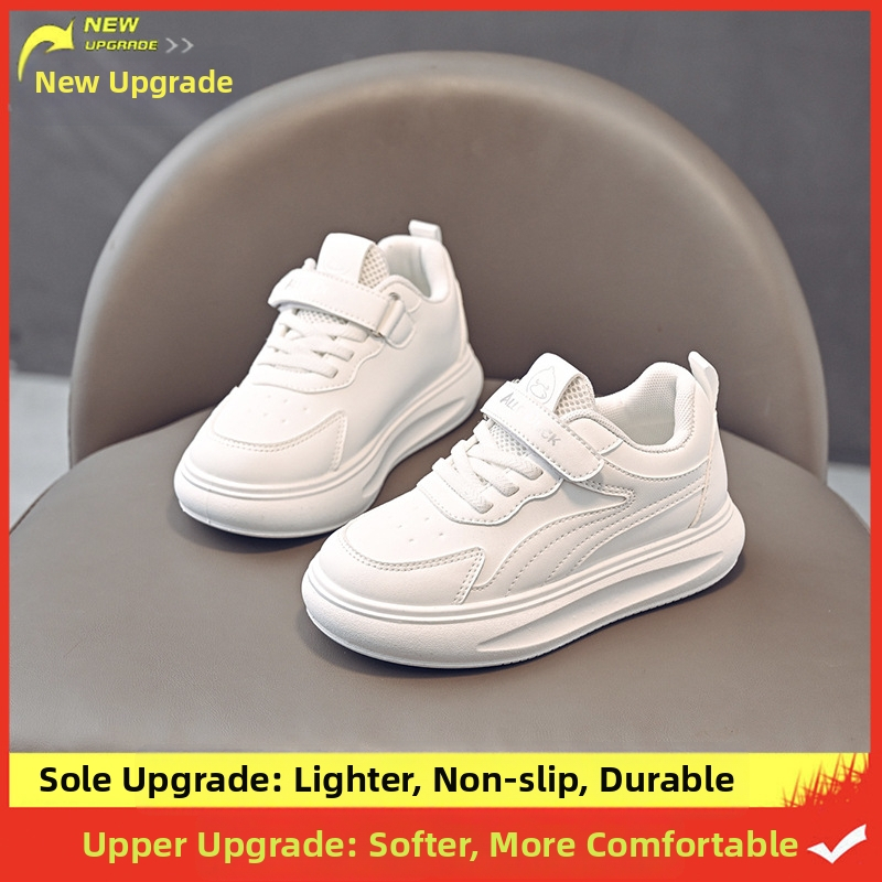 Dječje zimske vodootporne tenisice s gornjim PU+ mrežom, fleece podstava za toplinu, kopča remena, gumena potplat, unisex