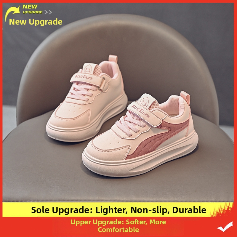 Dječje zimske vodootporne tenisice s gornjim PU+ mrežom, fleece podstava za toplinu, kopča remena, gumena potplat, unisex