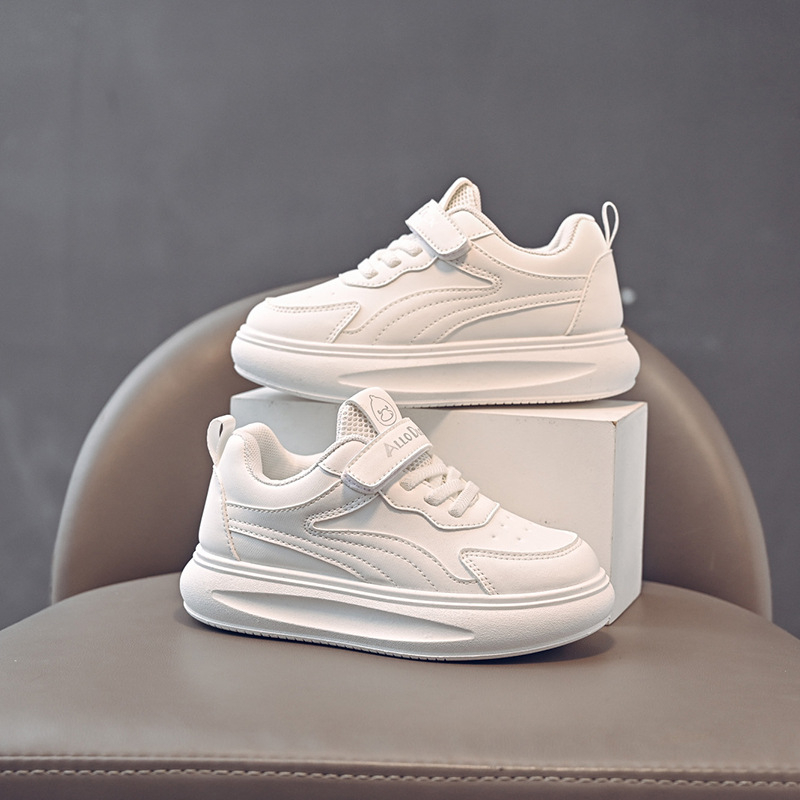 Dječje zimske vodootporne tenisice s gornjim PU+ mrežom, fleece podstava za toplinu, kopča remena, gumena potplat, unisex