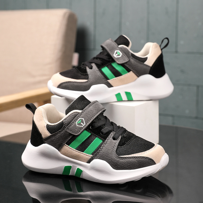 Dječje tenisice s prozračnom mrežom, gornji PU+mesh, EVA potplat, Velcro zatvarač, za sve sezone