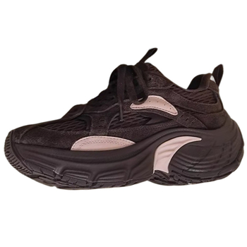 Dječje sportske tenisice za djevojčice, 7–16 godina, s flecom | Gornji dio od više materijala, PU potplat, lagane, protuklizne | Bamboo Swing svakodnevne tenisice