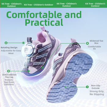 Dječje mrežaste tenisice za trčanje, unisex; Gornji dio: Super fiber + mesh + webbing; Prozračnost, brzo sušenje, lagane; Đon od gume; Uzrast 7-16