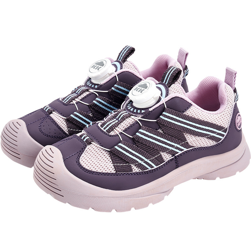 Dječje mrežaste tenisice za trčanje, unisex; Gornji dio: Super fiber + mesh + webbing; Prozračnost, brzo sušenje, lagane; Đon od gume; Uzrast 7-16