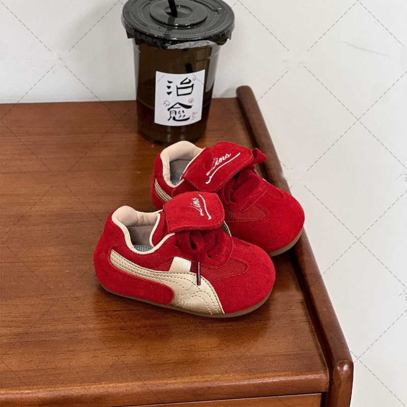 Unisex dječje tenisice za proljeće i jesen, retro stil, svakodnevne tenisice s mekanom potplatom i zatvaračem na Velcro
