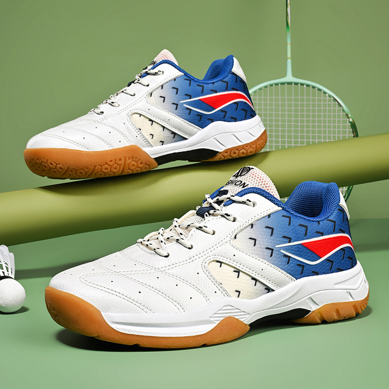 Dječje tenisice za više sportova – badminton, stolni tenis i tenis – gornji dio od sintetičke kože, gumeni potplat, prozračne, protuklizne, apsorbiraju udarce