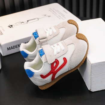 Dječje modne tenisice s prozračnim mrežastim gornjim dijelom, Forrest Gump stil, unisex, jesen 2025
