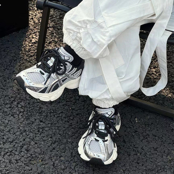 Dječje tenisice u stilu dad shoes s gornjim dijelom od mrežice, 2026 proljeće–ljeto, prozračne unisex sportske patike za djevojčice i dječake, retro dizajn