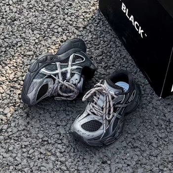 Dječje tenisice u stilu dad shoes s gornjim dijelom od mrežice, 2026 proljeće–ljeto, prozračne unisex sportske patike za djevojčice i dječake, retro dizajn
