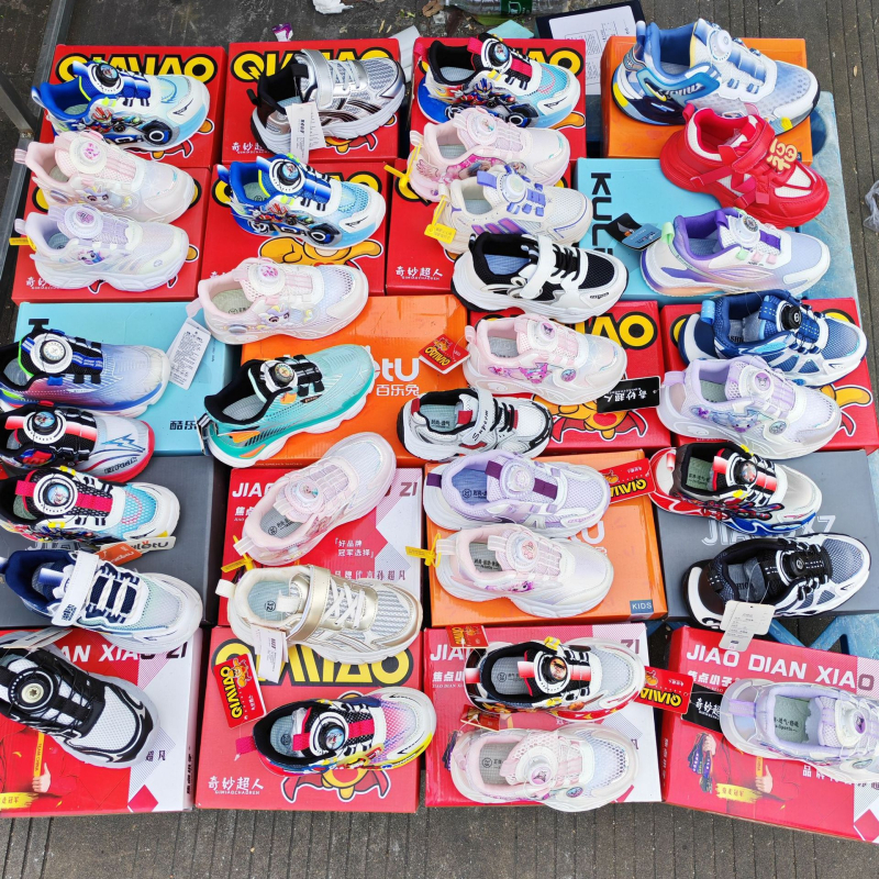 Runzhe dječje mrežaste tenisice, unisex, prozračne, prednje vezivanje, pjenasta potplata, prugasti uzorak, dobna skupina 4–12