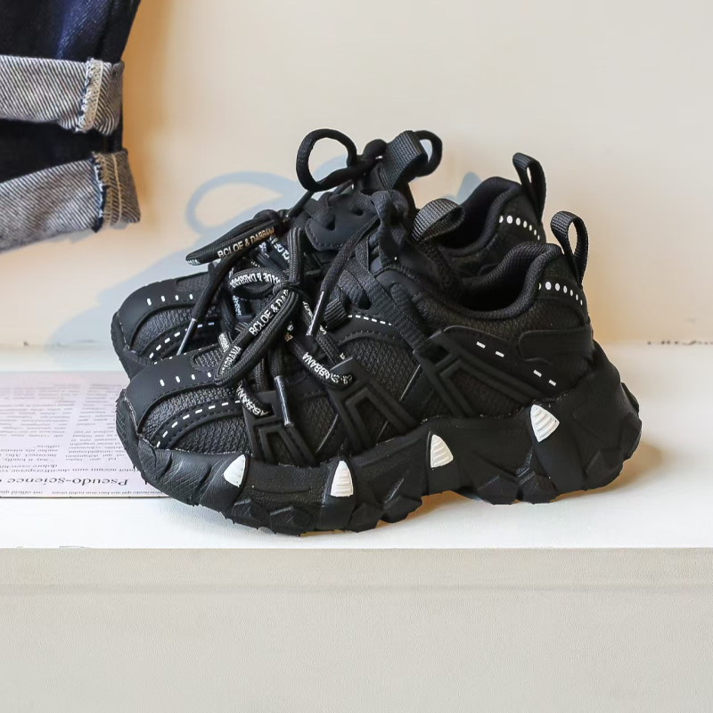 Dječje tenisice u stilu dad shoes, gornji dio od mikrovlakana, EVA đon, izlazak proljeće 2025, za djecu 4–16 godina, neutralan spol