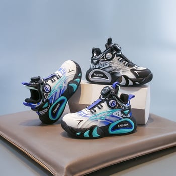 Gyerek futócipő, uniszex, felsőrész műbőr, talp szintetikus gumi, melegen tartó bélés, szezonok: tél-ősz-tavasz, téli megjelenés 2025