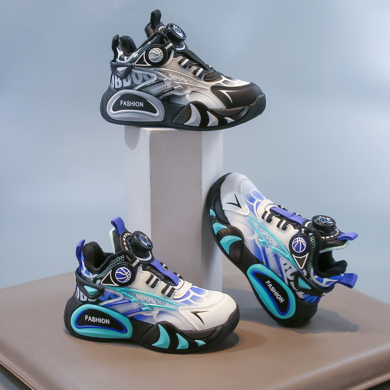 Gyerek futócipő, uniszex, felsőrész műbőr, talp szintetikus gumi, melegen tartó bélés, szezonok: tél-ősz-tavasz, téli megjelenés 2025