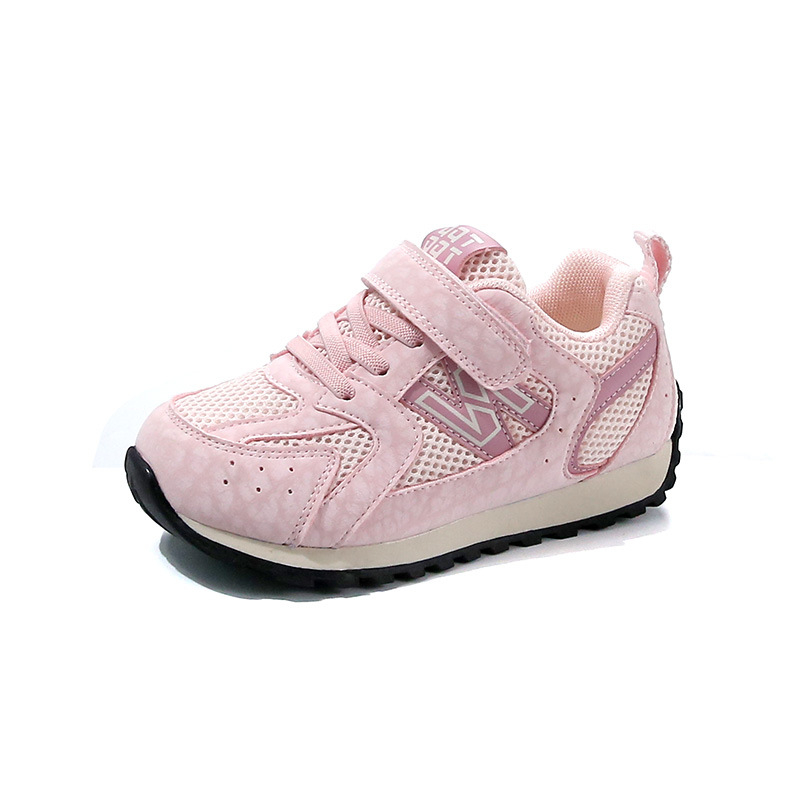 Dječje mrežaste tenisice za trčanje, prozračne, lagane, s Velcro kopčama, gumom potplatom, unisex
