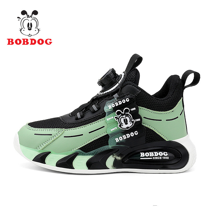 Pantofi de alergare pentru copii — panou din plasă, impermeabili, respirabili, talpă EVA antiderapantă, închidere cu cataramă rotativă