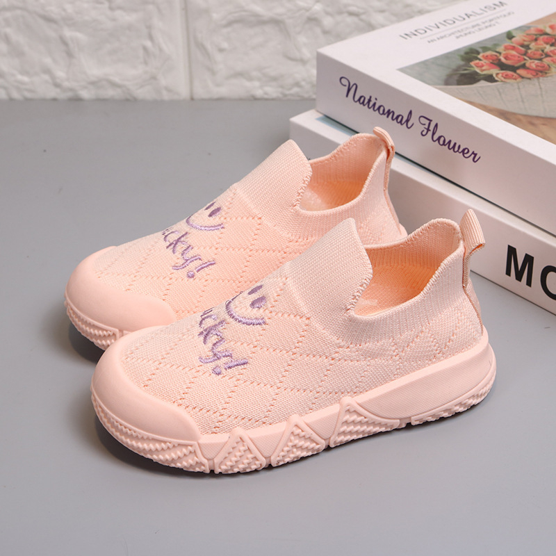 Dječje unutarnje tenisice slip-on, PU+ mrežasti gornji dio, gumeni potplat, unisex, za sve sezone
