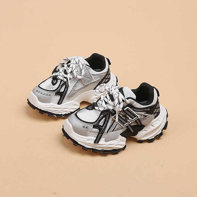 Dječje tenisice s prozračnom mrežom, unisex, masivnog stila dad sneakers, proljeće 2026