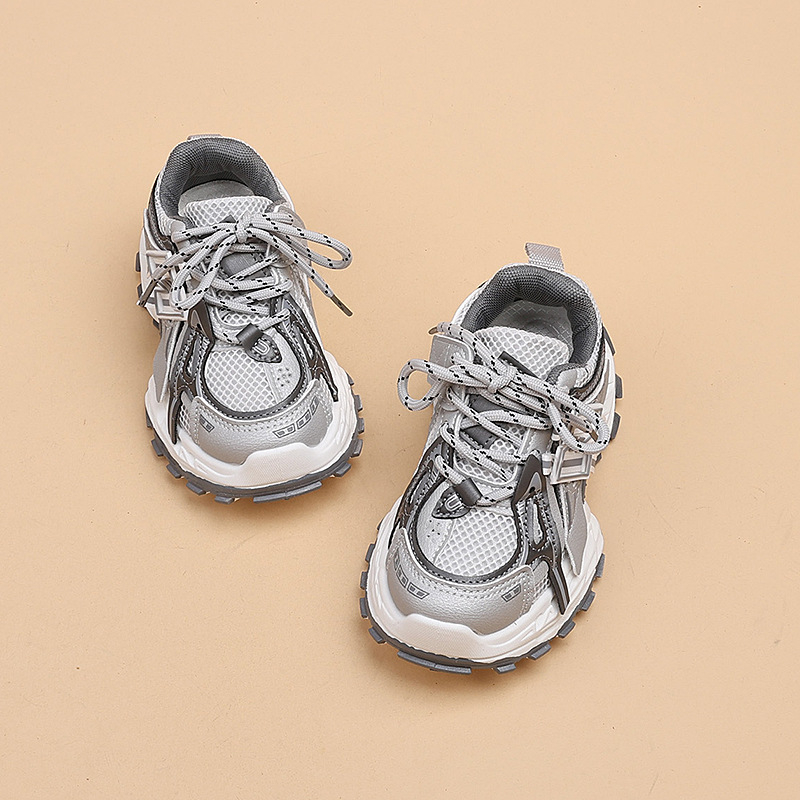 Dječje tenisice s prozračnom mrežom, unisex, masivnog stila dad sneakers, proljeće 2026
