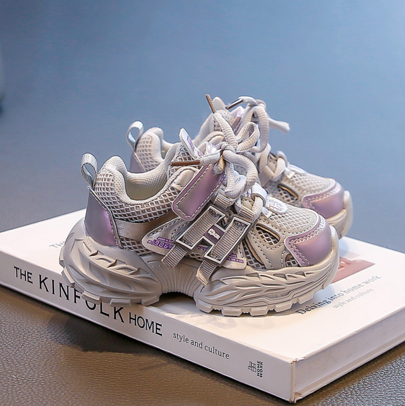 Dječje tenisice u stilu dad sneakers, unisex sportske casual cipele, korejski stil, jesen 2025