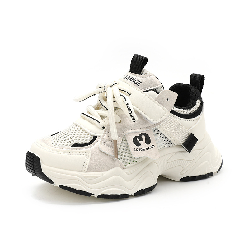 Dječje tenisice s mrežastim gornjim dijelom, Velcro kopčanje, dizajn crtani, ljeto, unisex