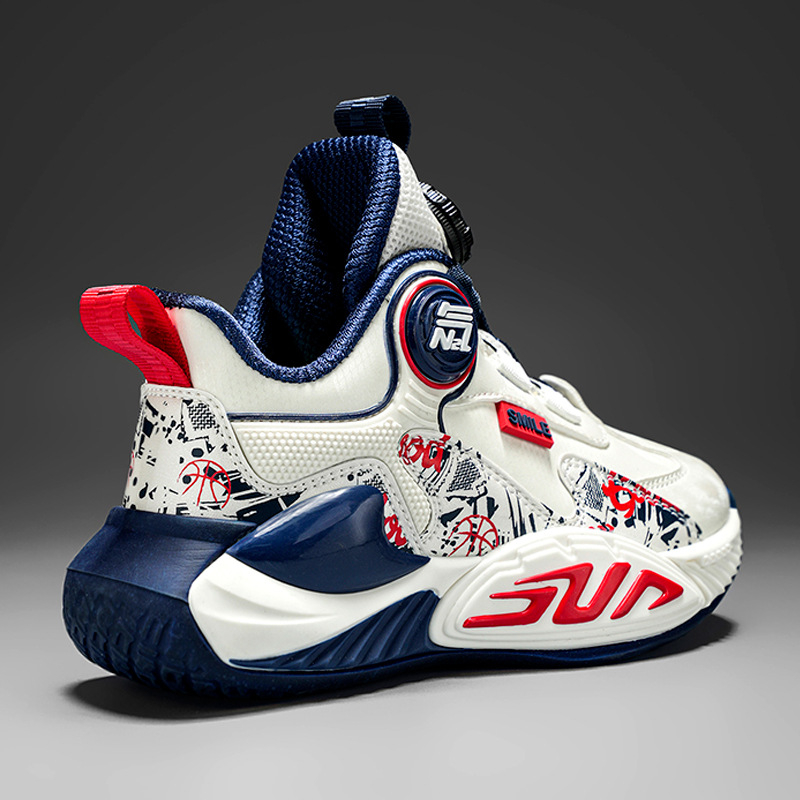 Pantofi de alergare pentru copii, cu partea superioară din PU, talpă din cauciuc antiderapantă, ușori, rezistenți la uzură, unisex