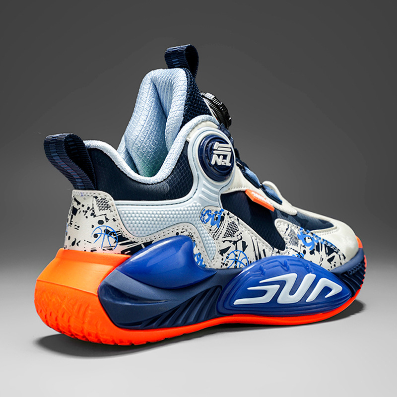 Pantofi de alergare pentru copii, cu partea superioară din PU, talpă din cauciuc antiderapantă, ușori, rezistenți la uzură, unisex