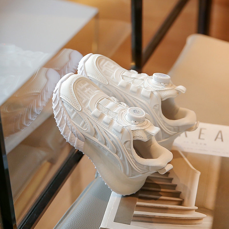 Dječje tenisice Dad sneakers, unisex, za djecu 4–16 godina, gornji materijal: superfiber, potplat EVA, proljeće-ljeto-jesen, zatvaranje s rotacijskom kopčom, sportski stil