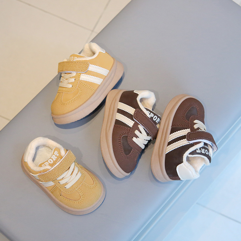 Cipele za bebe i djecu s flisom, unisex, tople i vodootporne trkaće tenisice