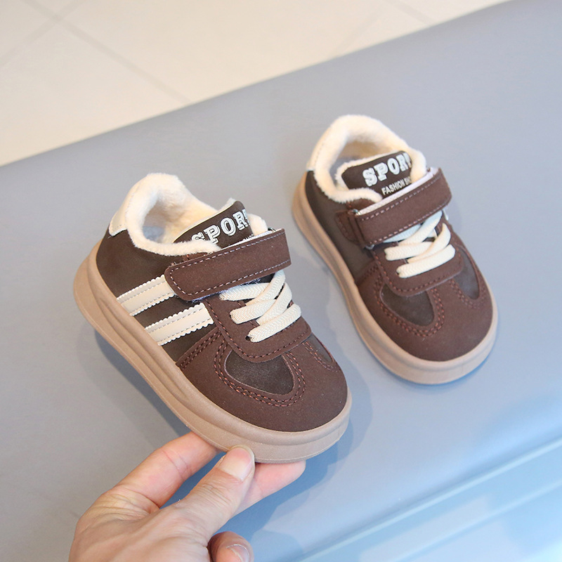 Cipele za bebe i djecu s flisom, unisex, tople i vodootporne trkaće tenisice