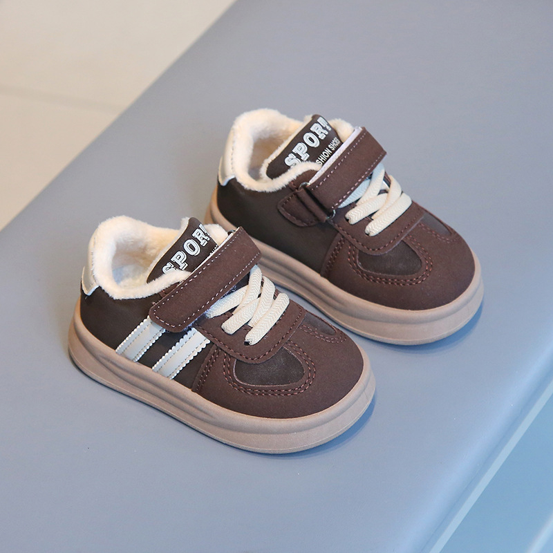 Cipele za bebe i djecu s flisom, unisex, tople i vodootporne trkaće tenisice