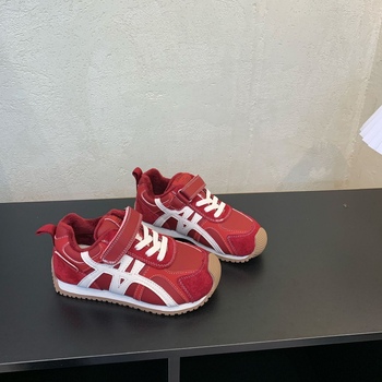Dječje zimske tenisice s niskim gornjim dijelom, Forrest Gump stil, unisex; Gornji dio: Super fiber; Potplat: guma; Zatvaranje: Velcro; Dobna skupina: 4–16 godina