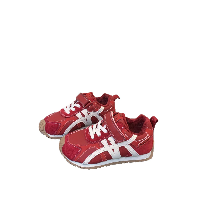 Dječje zimske tenisice s niskim gornjim dijelom, Forrest Gump stil, unisex; Gornji dio: Super fiber; Potplat: guma; Zatvaranje: Velcro; Dobna skupina: 4–16 godina