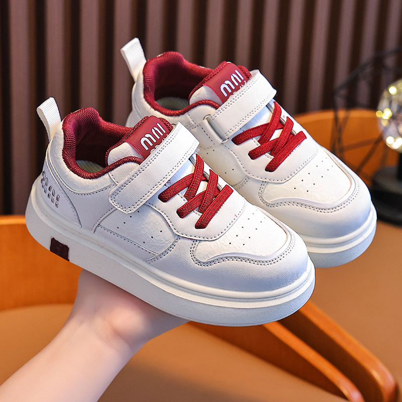 Pantofi sport pentru copii - partea superioară PU, talpă PVC, închidere Velcro, rezistenți la abraziune (Unisex, Vară, Lansare Primăvara 2025)