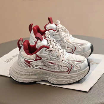 Dječje sportske tenisice - prozračan mrežasti gornji dio, protuklizna PVC potplat, Velcro zatvarač, unisex, za dob djece 4–12 godina
