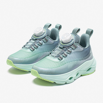 Dječje tenisice za trčanje s prozračnim dvostrukim mrežicama, rotirajućom kopčom, amortizirajuća podloga od gume i EVA, lagane, za proljeće i jesen.