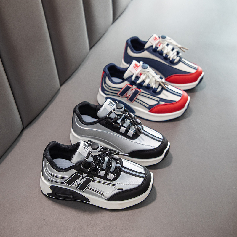 Dječje sportske tenisice jesen 2025, korejskog stila, mek potplat, protuklizne, svakodnevne unisex tenisice za djecu 4–12 godina, stil dad sneakers