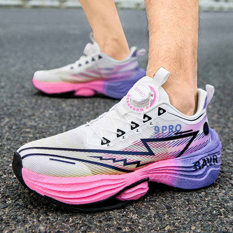 Unisex Dad Shoes tenisice, gornji dio od sintetičke kože, uzorak usklađen s bojom, složena potplata, proljeće 2025 izdanje