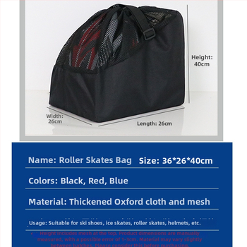 Kaixiu maišelis slidinėjimo batams ir riedučiams — kvėpuojantis laikymo ir organizavimo maišas vaikams