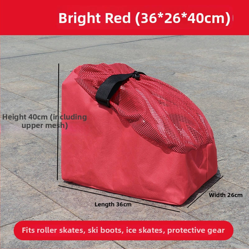 Kaixiu maišelis slidinėjimo batams ir riedučiams — kvėpuojantis laikymo ir organizavimo maišas vaikams