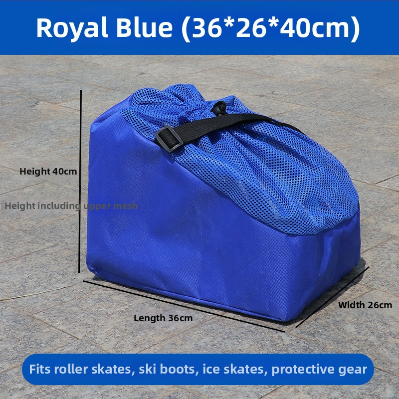 Kaixiu maišelis slidinėjimo batams ir riedučiams — kvėpuojantis laikymo ir organizavimo maišas vaikams