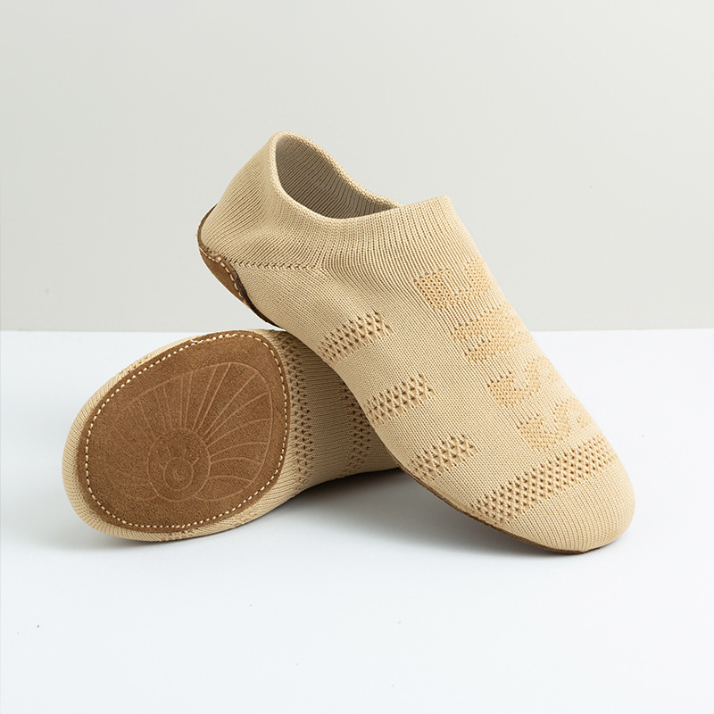 Plesne cipele za djecu, unisex, kožna potplata, prozračni mrežasti gornji dio, balet/moderni ples/latinski ples