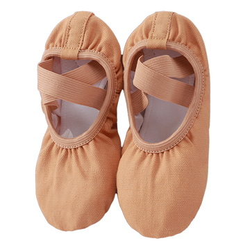 Dječje baletanke za djevojčice, kožna potplata, pamuk gornji dio, protuklizne, s dezodorizacijom i otpornošću na habanje