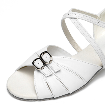 Dječje latinsko plesne cipele za djevojčice, gornji dio od sintetičke kože, potplat od brušene kože, lagane